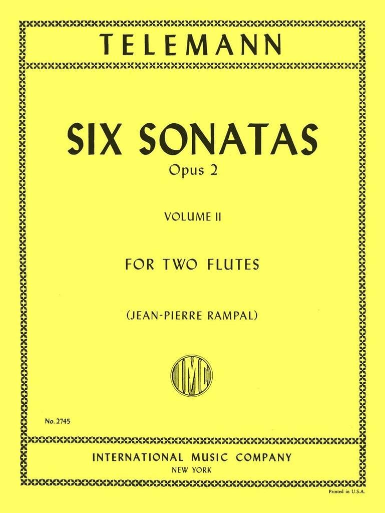 Sonate Op. 2 Vol. 2 (Rampal)